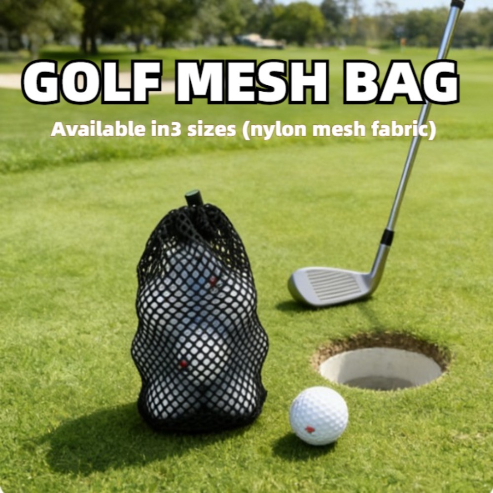 Golf Equipment Drawing - Golf Sports Mesh Net Bag Nylon