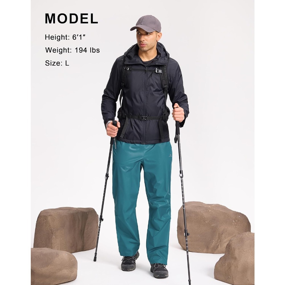 Pioneer Camp Men’s Rain Pants  - đánh giá và giá Golf Equipment Drawing