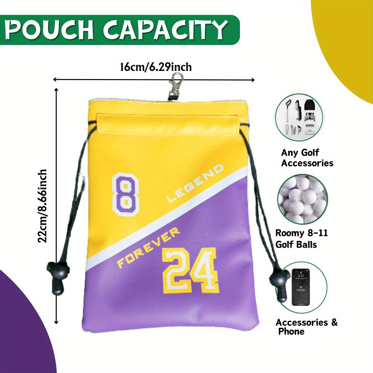 Funny Golf Valuables Pouch NO  - đánh giá và giá Golf Equipment Drawing