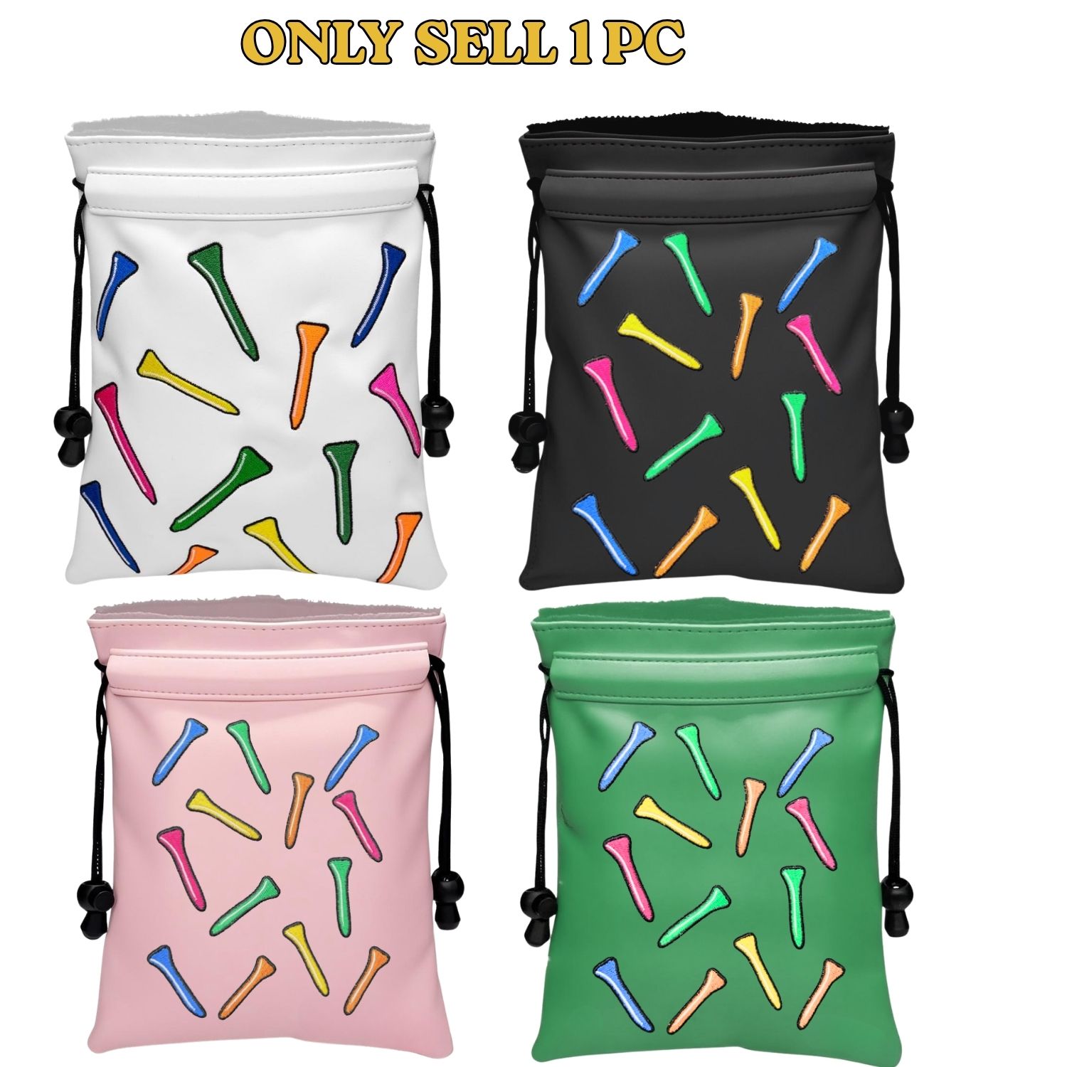 Funny Golf Valuables Pouch Gol - đánh giá và giá Golf Equipment Drawing