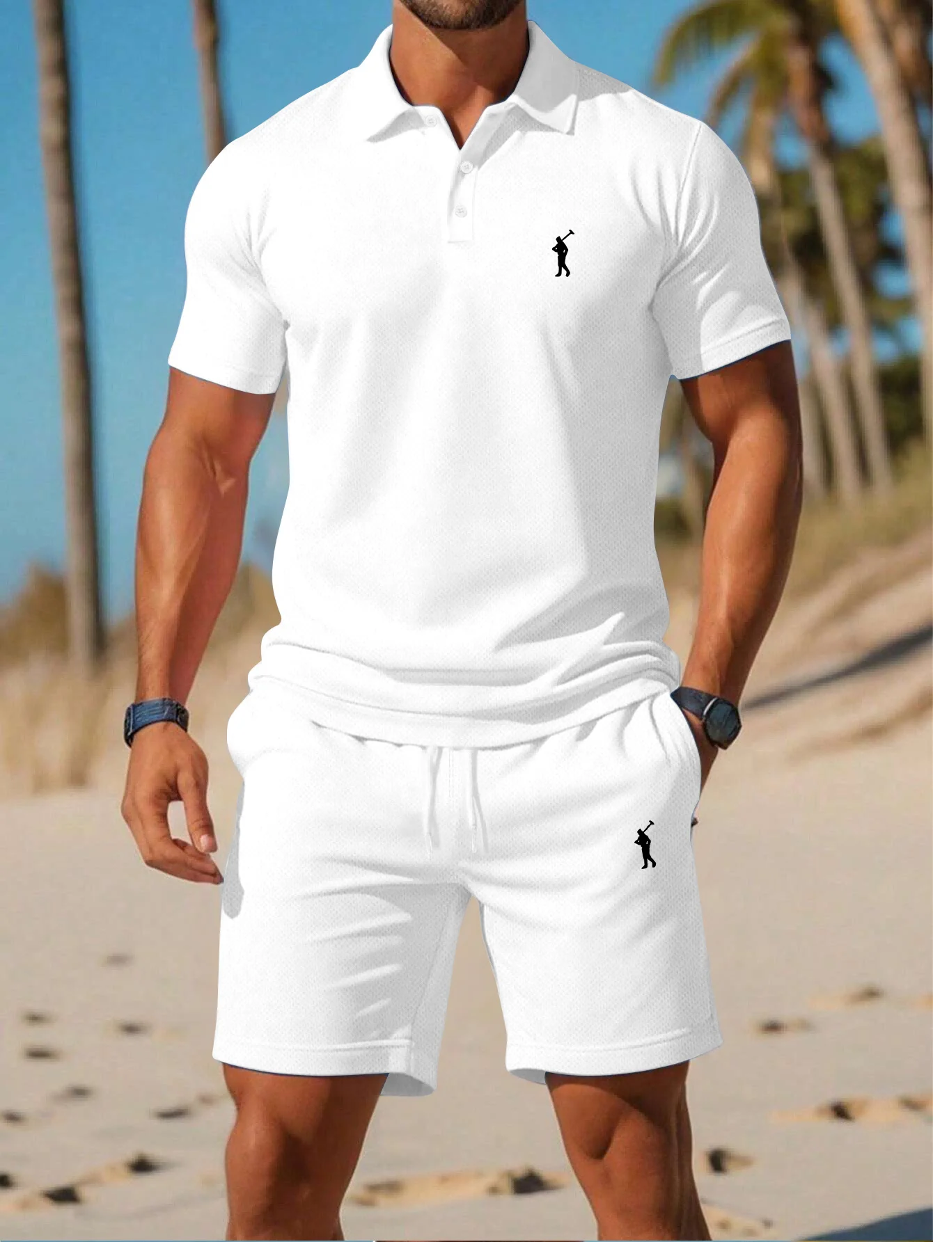 Men 2 Piece Golf Outfit Set Br - đánh giá và giá Golf Equipment Drawing