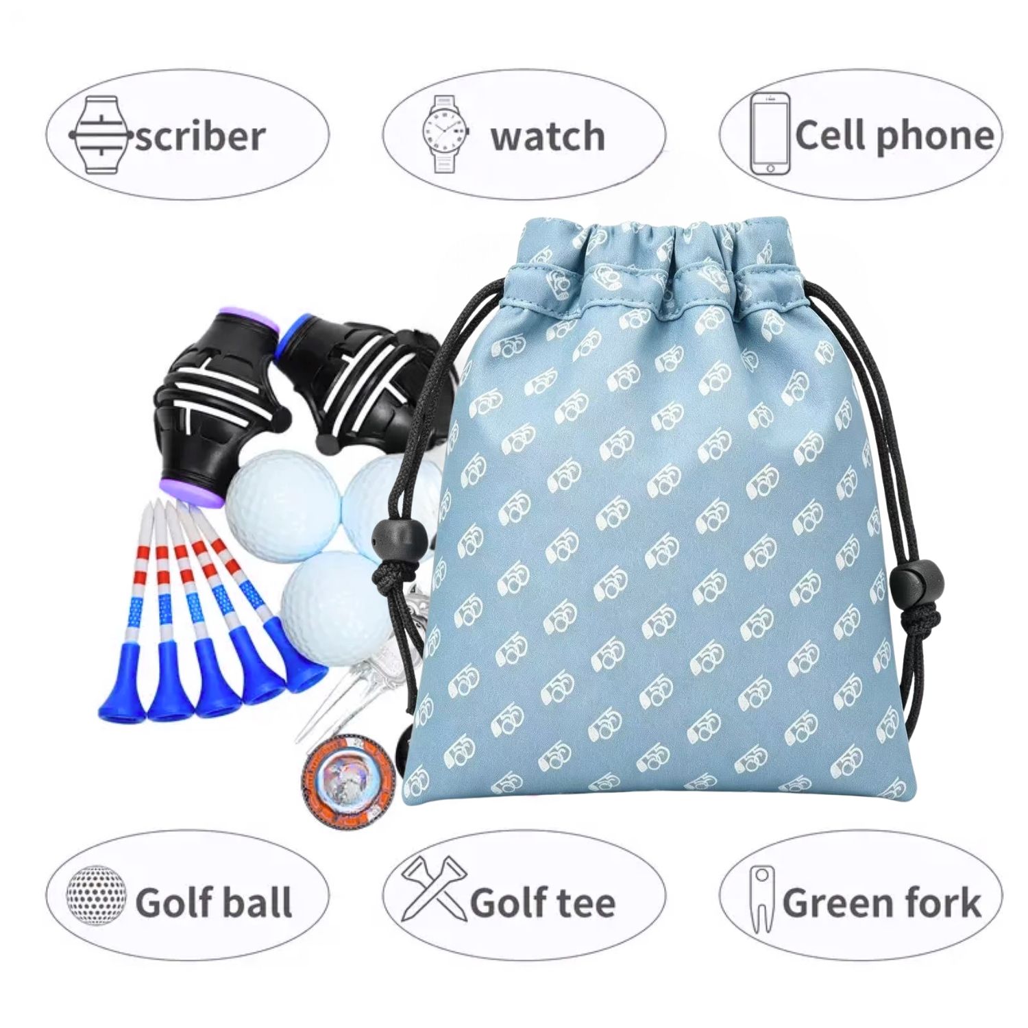 A Minimalist Blue Golf Valuabl - đánh giá và giá Golf Equipment Drawing