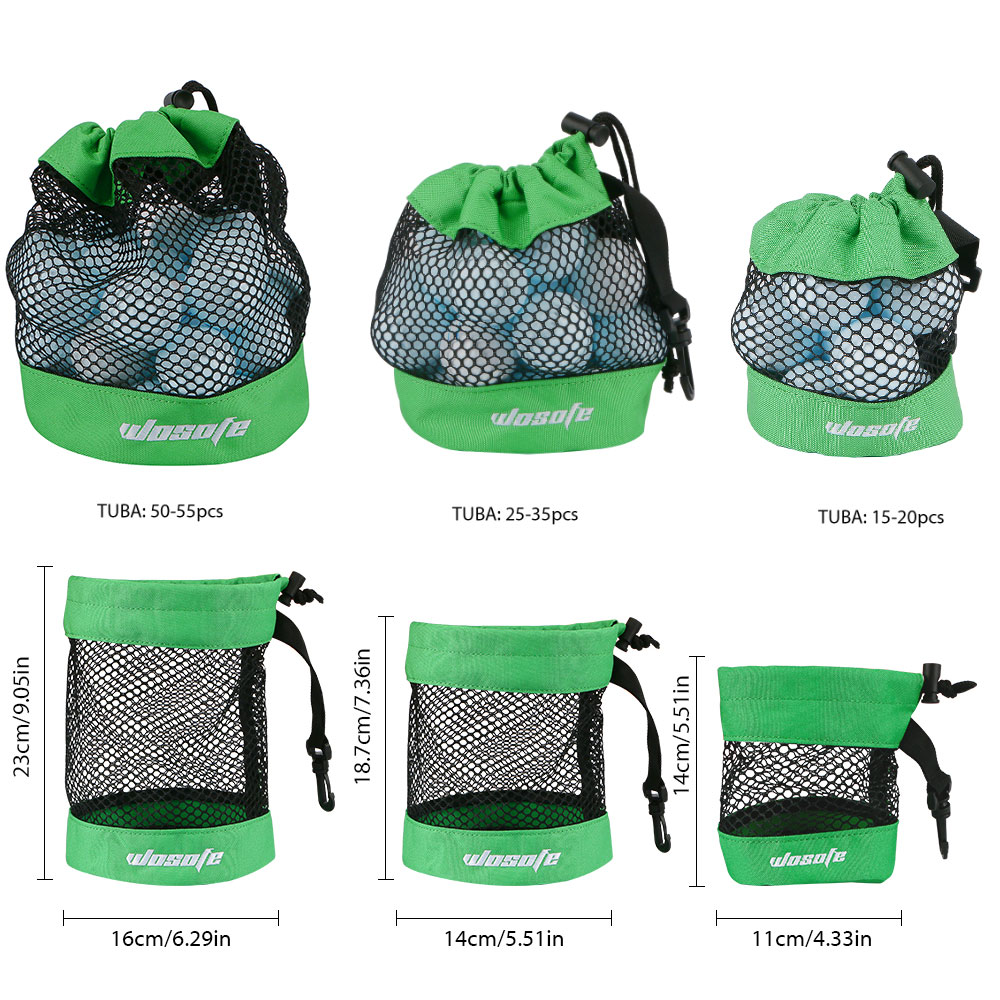 Nylon Drawstring Mesh Golf Bag - đánh giá và giá Golf Equipment Drawing