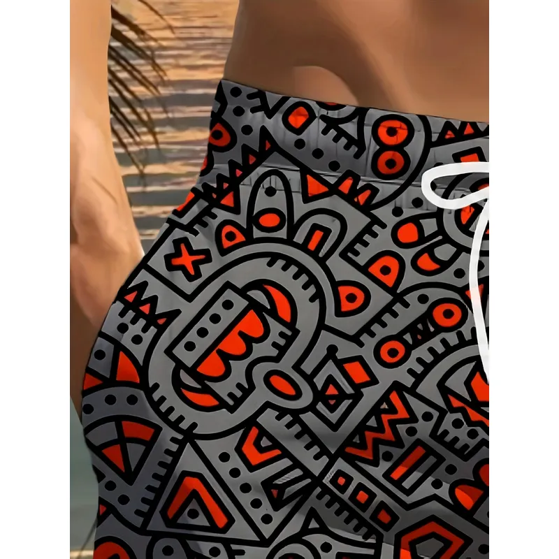 Men's 3D Geometric Print Beach - đánh giá và giá Golf Equipment Drawing