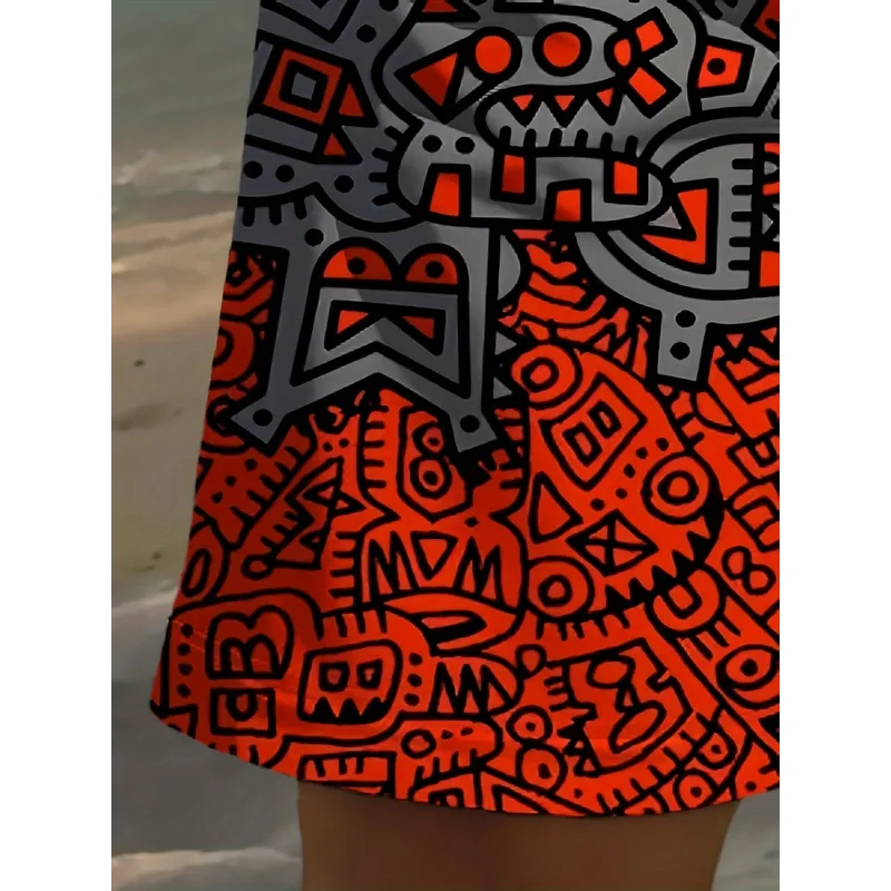 Men's 3D Geometric Print Beach - đánh giá và giá Golf Equipment Drawing